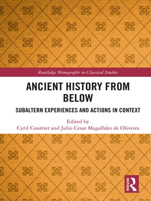 cover image of Ancient History from Below